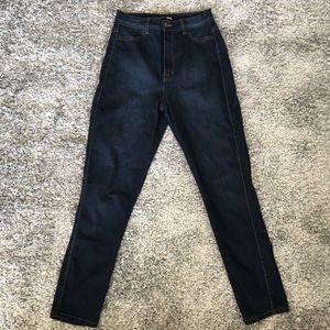 Dark High Waist Jeans